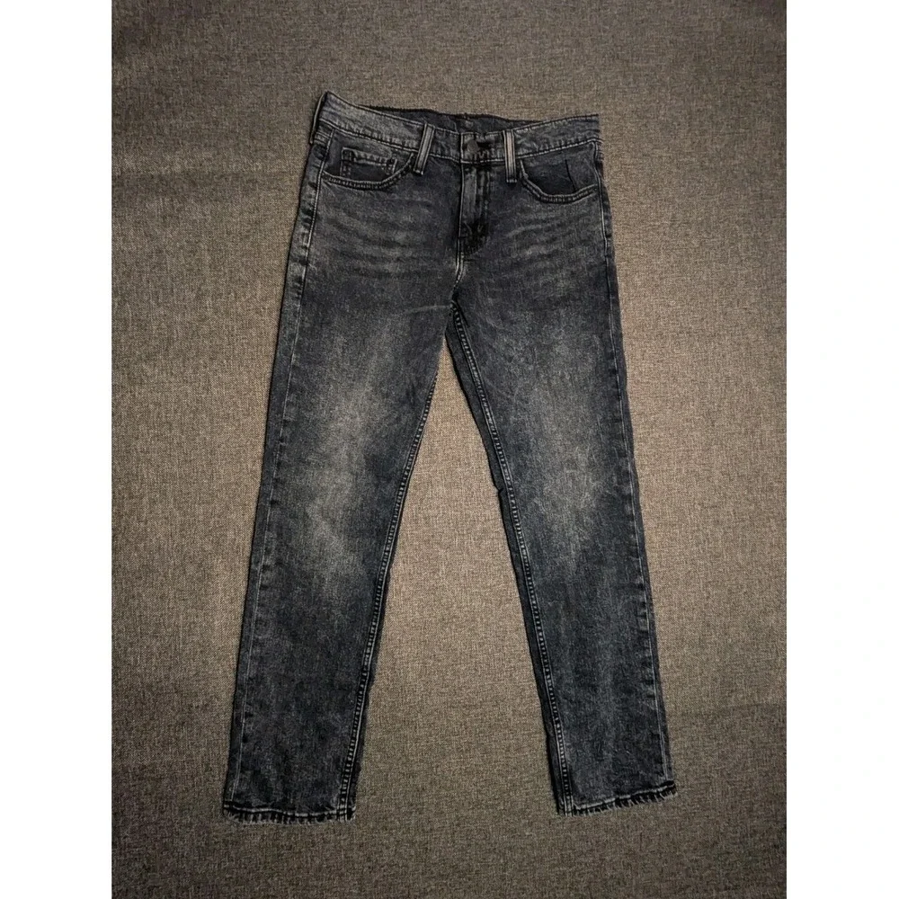 levis 511 Jeans Men's 30x30 dark charcoal Straight Leg Mid Rise Denim Pants